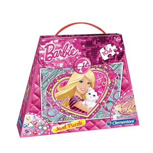 Clementoni (20451) - "Barbie-Puzzle in Shopping Bag" - 104 brikker puslespil