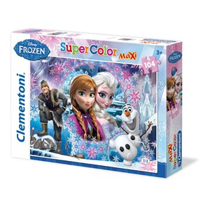 Clementoni (23662) - "Frost" - 104 brikker puslespil