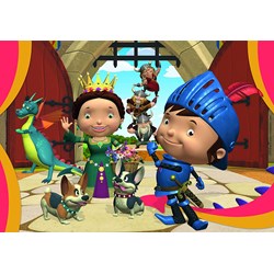 Clementoni (27897) - "Bravest Knight Mike the Knight" - 104 brikker puslespil