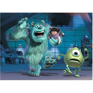 Ravensburger (10941) - "Sully, Mike & Boo" - 100 brikker puslespil