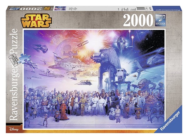 Ravensburger (16701) - "Star Wars Universe" - 2000 brikker puslespil