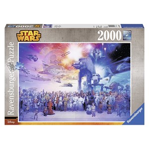 Ravensburger (16701) - "Star Wars Universe" - 2000 brikker puslespil