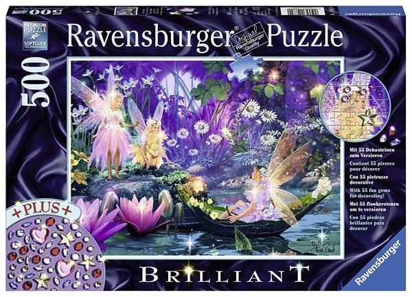 Ravensburger (14882) - "Fairy with Butterflies" - 500 brikker puslespil