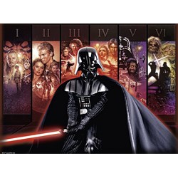 Ravensburger (14665) - "Star Wars Saga" - 500 brikker puslespil