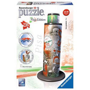 Ravensburger (12581) - "Leaning Tower of Pisa" - 216 brikker puslespil