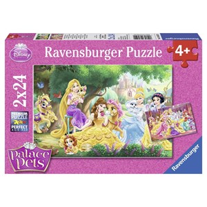 Ravensburger (08952) - "Disney Palace Pets" - 24 brikker puslespil