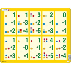Larsen (AR14) - "Math" - 10 brikker puslespil