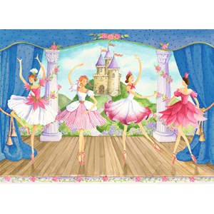Ravensburger (09569) - "Fairytale Ballet" - 60 brikker puslespil