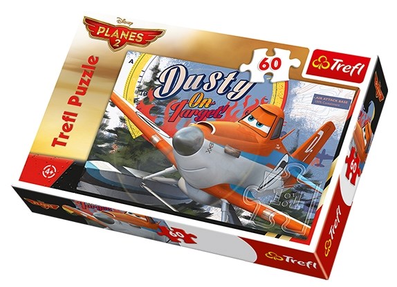 Trefl (17253) - "Planes 2: Dusty on Target" - 60 brikker puslespil