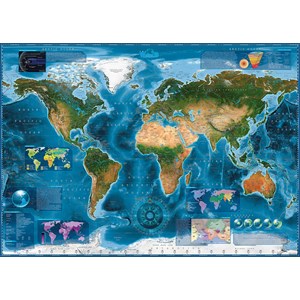 Heye (29797) - Rajko Zigic: "Satellite Map" - 2000 brikker puslespil
