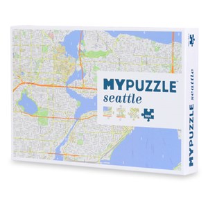 Geo Toys (GEO 213) - "Seattle Mypuzzle" - 1000 brikker puslespil