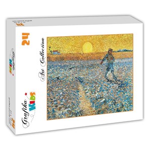 Grafika Kids (00005) - Vincent van Gogh: "The Sower, 1888" - 24 brikker puslespil