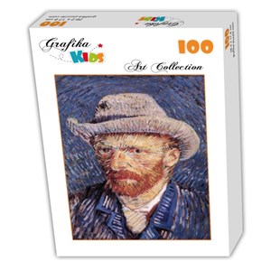 Grafika Kids (00021) - Vincent van Gogh: "Vincent Van Gogh, 1887-1888" - 100 brikker puslespil