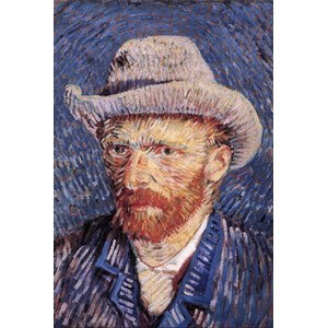 Grafika Kids (00021) - Vincent van Gogh: "Vincent Van Gogh, 1887-1888" - 100 brikker puslespil