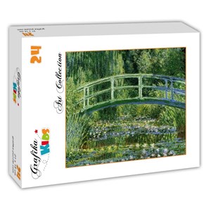 Grafika Kids (00093) - Claude Monet: "Water Lilies and the Japanese bridge, 1897-1899" - 24 brikker puslespil