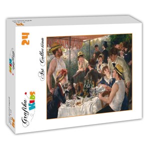 Grafika Kids (00174) - Pierre-Auguste Renoir: "Le Déjeuner des Canotiers, 1881" - 24 brikker puslespil