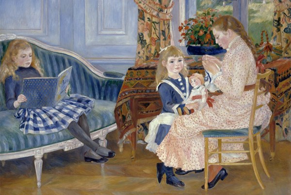 Grafika Kids (00184) - Pierre-Auguste Renoir: "Children's Afternoon at Wargemont, 1884" - 100 brikker puslespil