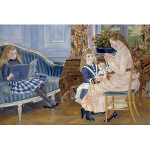Grafika Kids (00184) - Pierre-Auguste Renoir: "Children's Afternoon at Wargemont, 1884" - 100 brikker puslespil