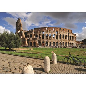 Jumbo (18551) - "Colloseum, Rome" - 1000 brikker puslespil