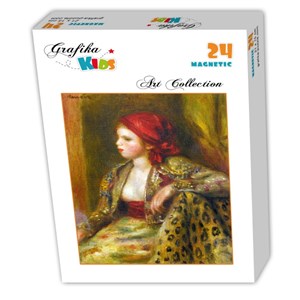 Grafika Kids (00262) - Pierre-Auguste Renoir: "Odalisque, 1895" - 24 brikker puslespil