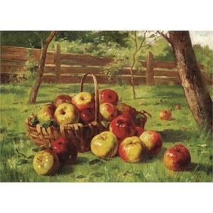 Gold Puzzle (60768) - Karl Vikas: "Apple Harvest" - 500 brikker puslespil