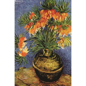 Gold Puzzle (60911) - Vincent van Gogh: "Fritillaires in a Copper Vase" - 1000 brikker puslespil