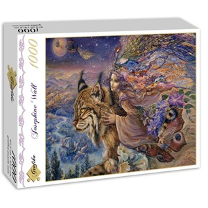 Grafika (00894) - Josephine Wall: "Flight of the Lynx" - 1000 brikker puslespil