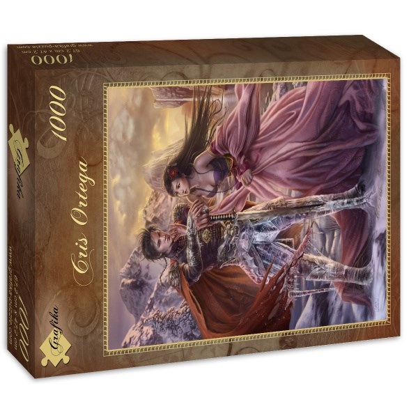 Grafika (00968) - Cris Ortega: "Over the Hills where the Ice melts" - 1000 brikker puslespil