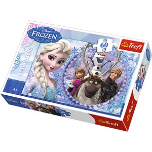 Trefl (17275) - "Disney Frozen" - 60 brikker puslespil