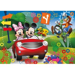 Clementoni (20605) - "Mickey Club House" - 104 brikker puslespil