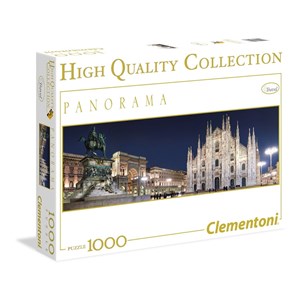 Clementoni (31496) - "Milano" - 1000 brikker puslespil