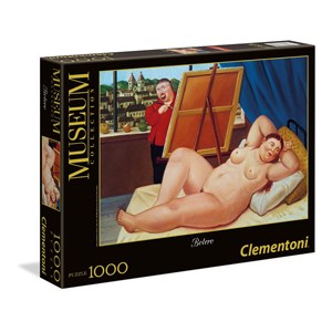 Clementoni (39309) - Fernando Botero: "Fernando Botero" - 1000 brikker puslespil
