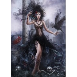 Grafika (T-00013) - Cris Ortega: "Shadowness" - 1000 brikker puslespil