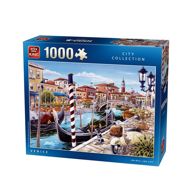 King International (05362) - "Venice" - 1000 brikker puslespil