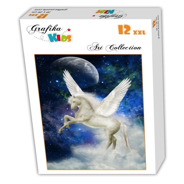 Grafika Kids (00328) - "Pegasus" - 12 brikker puslespil