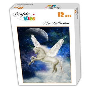 Grafika Kids (00328) - "Pegasus" - 12 brikker puslespil