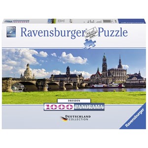 Ravensburger (19619) - "Dresden Canaletto Blick" - 1000 brikker puslespil