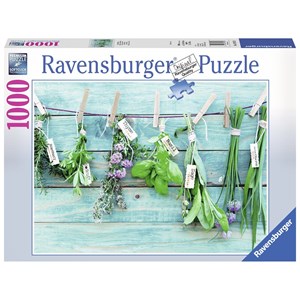 Ravensburger (19612) - "Herb Garden" - 1000 brikker puslespil