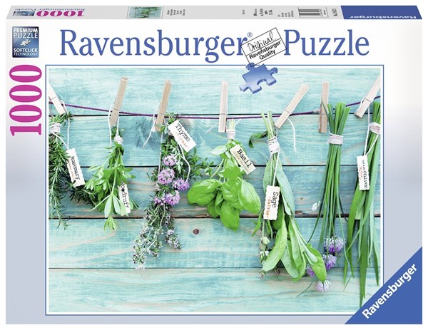 Ravensburger (19612) - "Herb Garden" - 1000 brikker puslespil