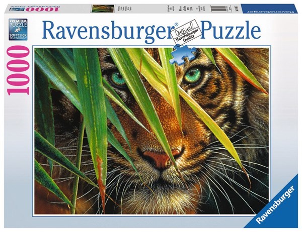 Ravensburger (19486) - "Tiger" - 1000 brikker puslespil