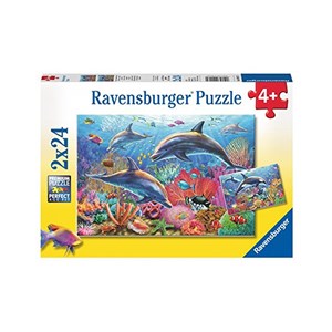 Ravensburger (09017) - "Underwater Beauty" - 24 brikker puslespil