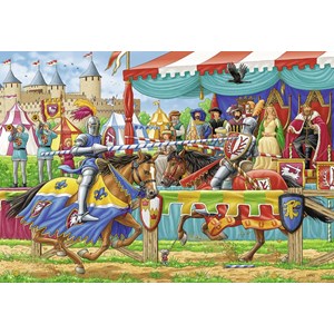Ravensburger (09083) - "Knights" - 24 brikker puslespil