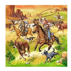 Ravensburger (09250) - "Wild West" - 49 brikker puslespil
