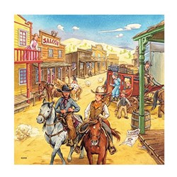 Ravensburger (09250) - "Wild West" - 49 brikker puslespil