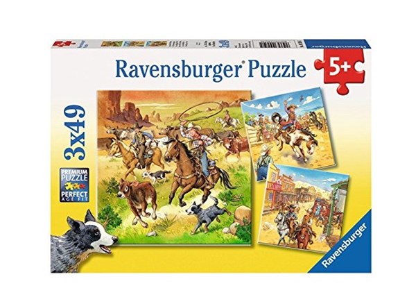 Ravensburger (09250) - "Wild West" - 49 brikker puslespil