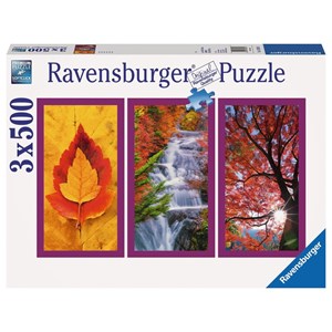 Ravensburger (16328) - "Autumn Leaves" - 500 brikker puslespil