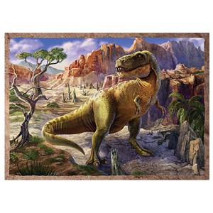 Trefl (34249) - "Dinosaurs" - 35 48 54 70 brikker puslespil