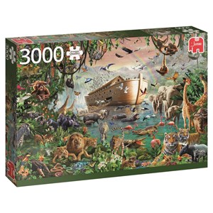Jumbo (18326) - "Noas ark" - 3000 brikker puslespil