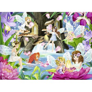Ravensburger (10942) - "Magical Fairy Night" - 100 brikker puslespil