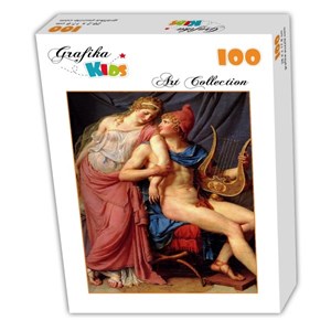 Grafika Kids (00365) - Jacques-Louis David: "The Loves of Paris and Helen, 1788" - 100 brikker puslespil